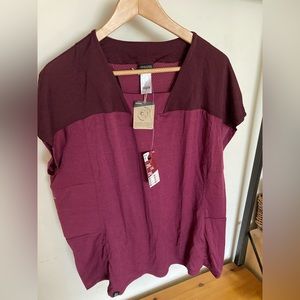 Decathlon merino wool hiking tee